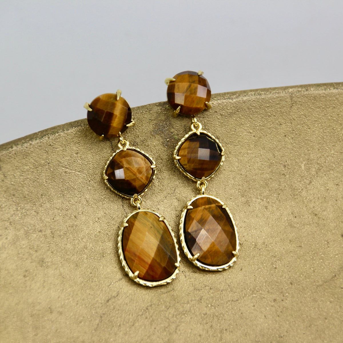 Temple of the Mirage Statement Earring