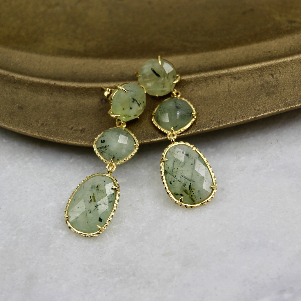 Temple of the Mirage Statement Earring