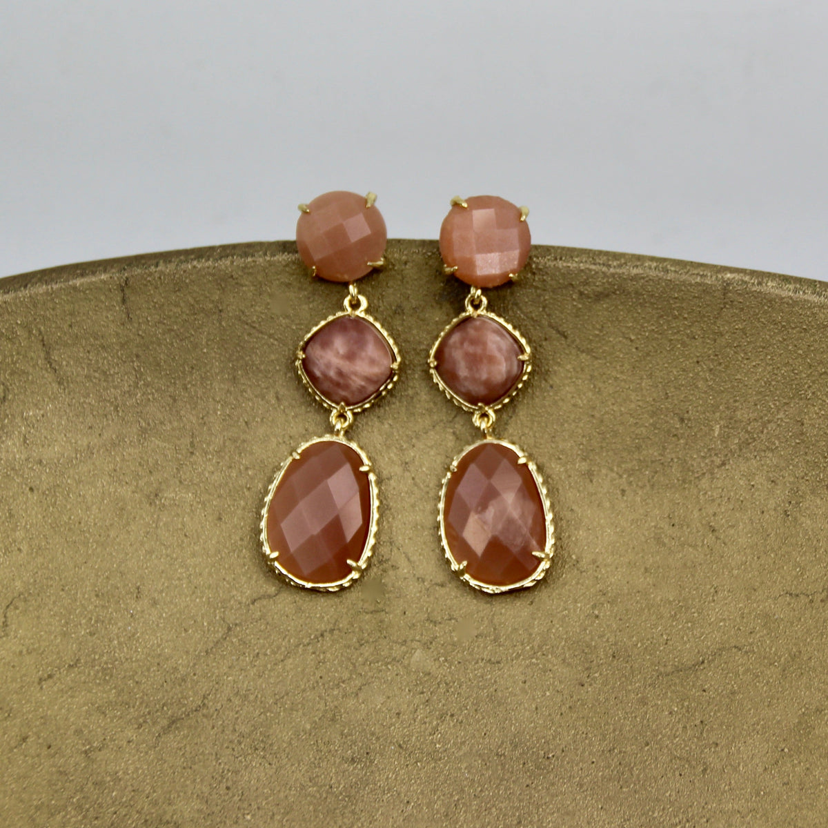 Temple of the Mirage Statement Earring