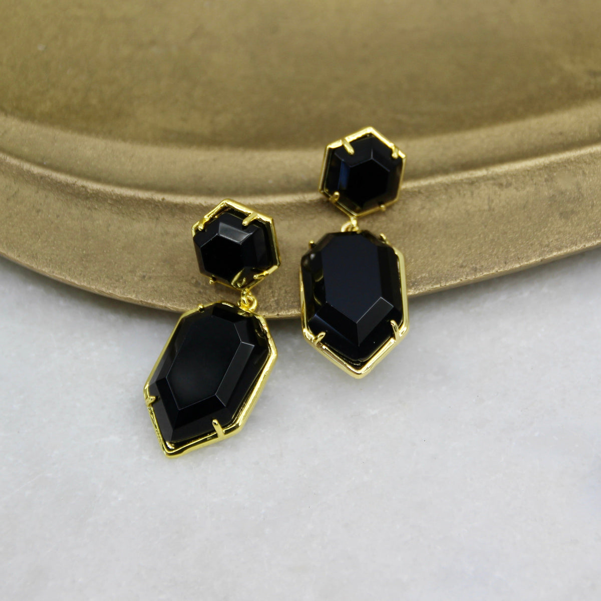 Aurora in Retrograde Statement Statement Earring