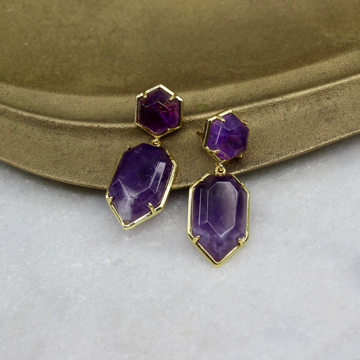Aurora in Retrograde Statement Statement Earring