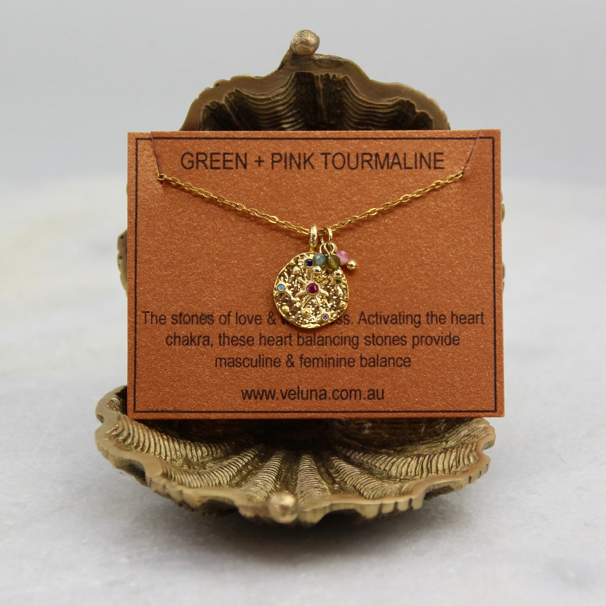 Pocket Full of Stardust Wheel of Fortune Pendant