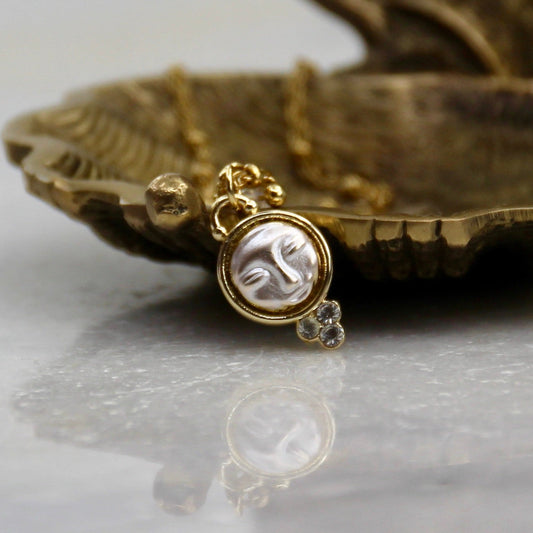 Pocket Full of Stardust Face Pendant