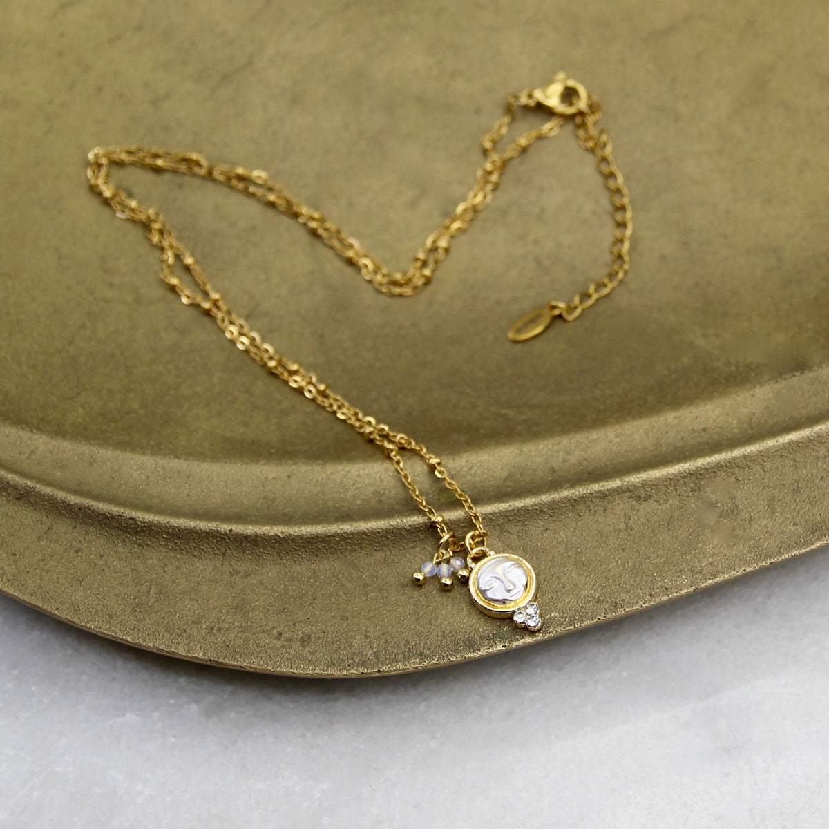 Pocket Full of Stardust Face Pendant