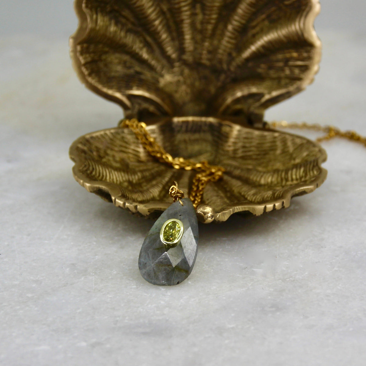 Jupiter's Muse Teared Pendant