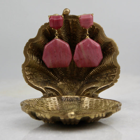Venus Rising Gemstone Geometric Earring