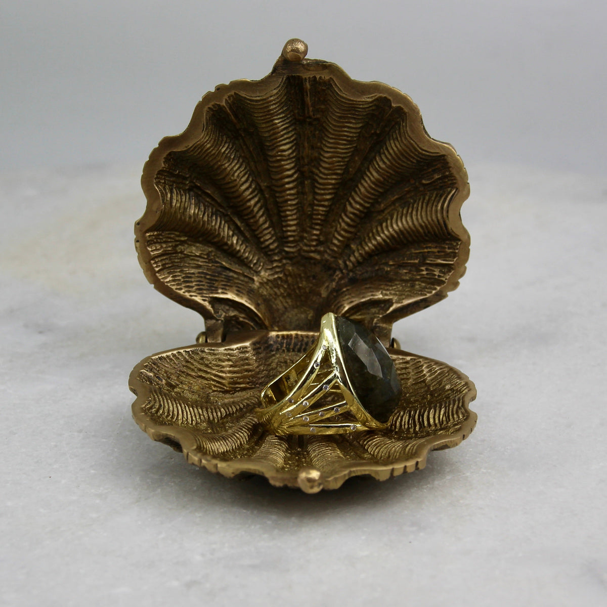 Venus Rising Statement Ring