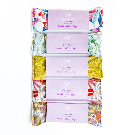 Lavender Eye Pillows: Gum Blossom