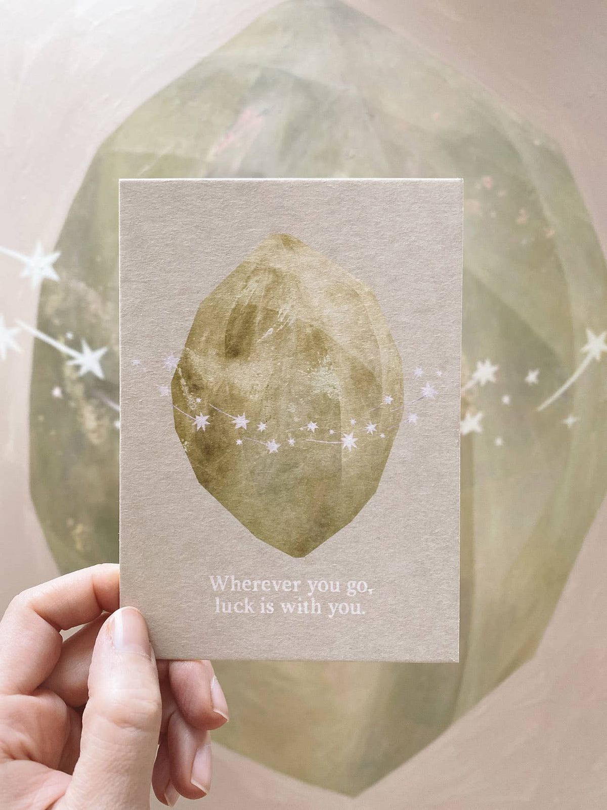 Wherever you go, Luck is with You Postcard