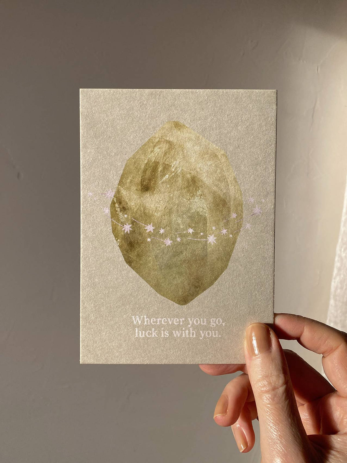 Wherever you go, Luck is with You Postcard