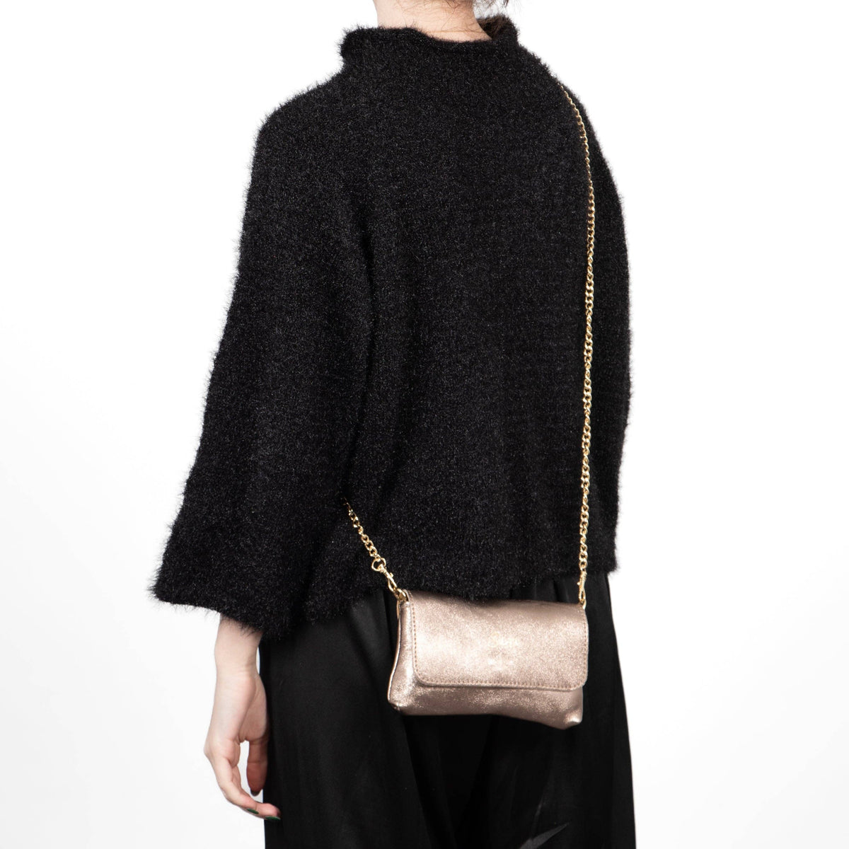 Olga Leather Mini Crossbody Bag
