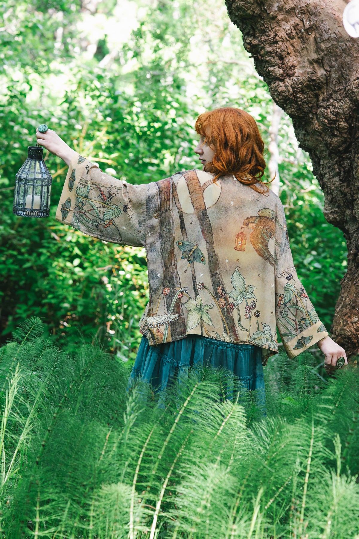 Lovelight Pixie Cropped Kimono