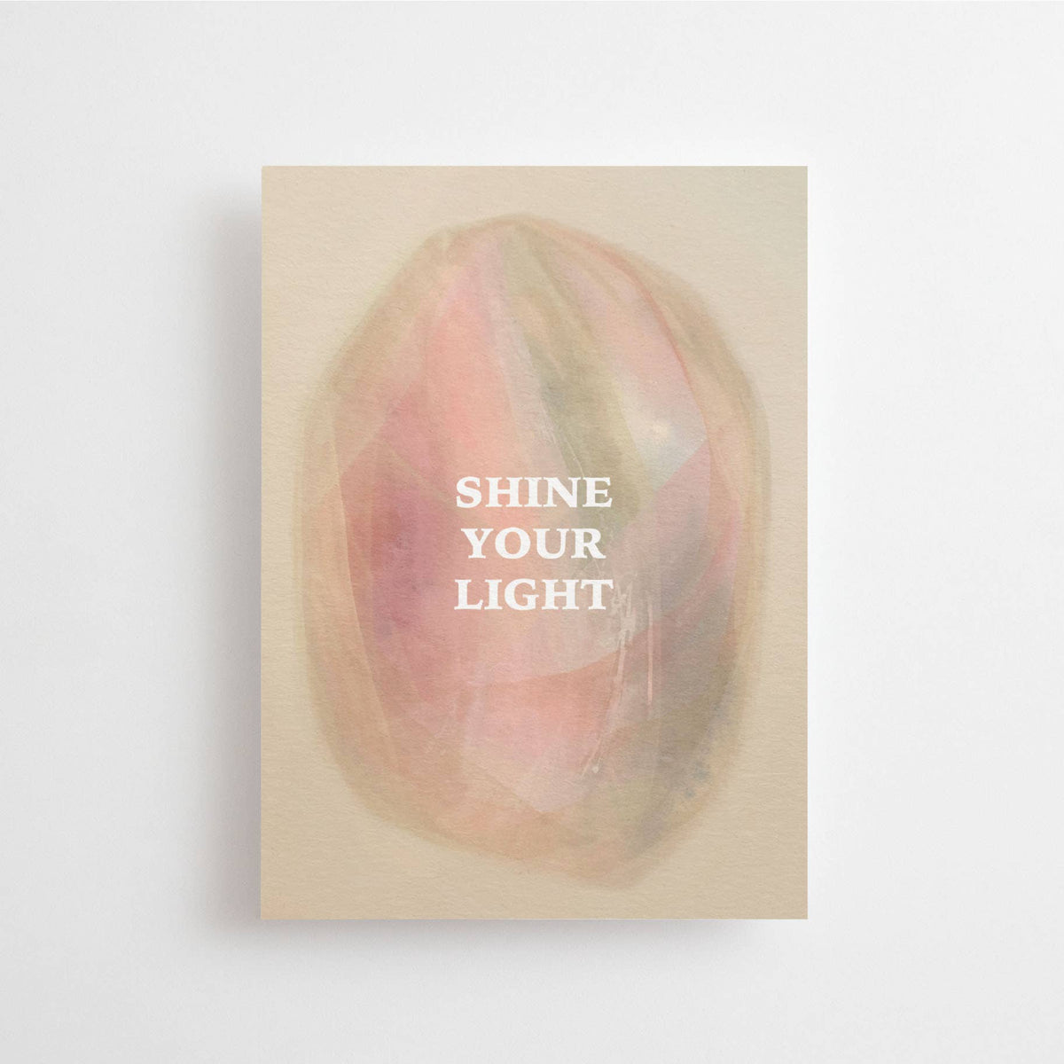 Shine Your Light Postcard