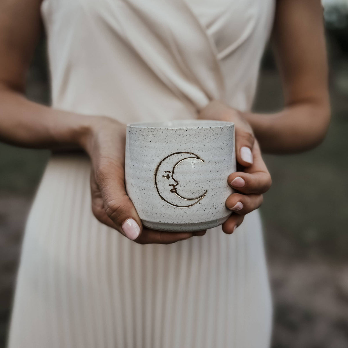 Ceramic Mug - Moon : Without handle