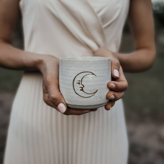 Ceramic Mug - Moon : Without handle