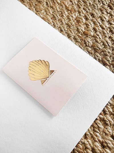 Seashell Greeting Card