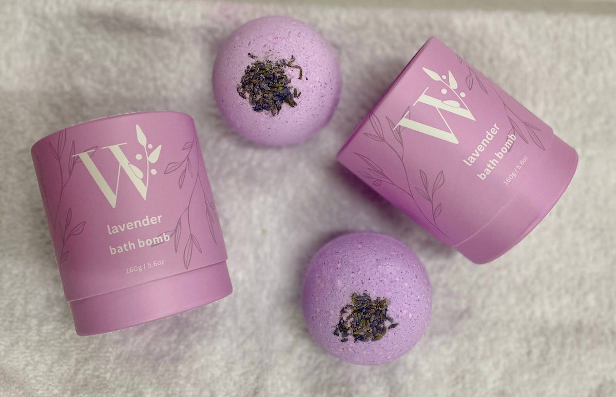 Bath Bombs - rounds: Lemon myrtle & lemongrass