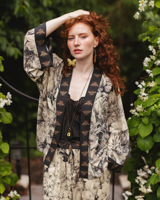 Honey & The Moon Pixie Duster Crop Kimono