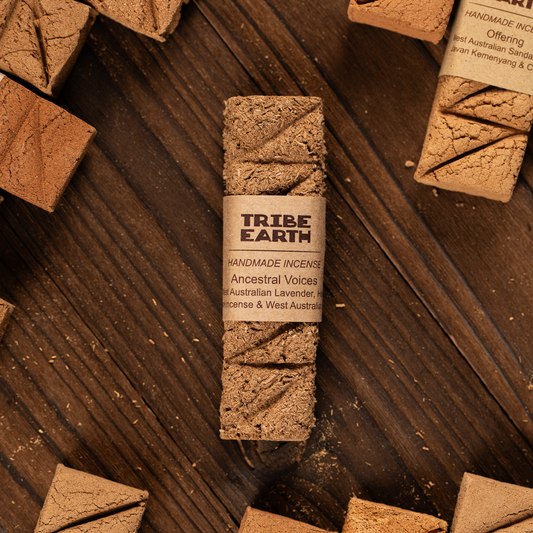 Ancestral Voices incense plank; Oak, Lavender &Frankincen