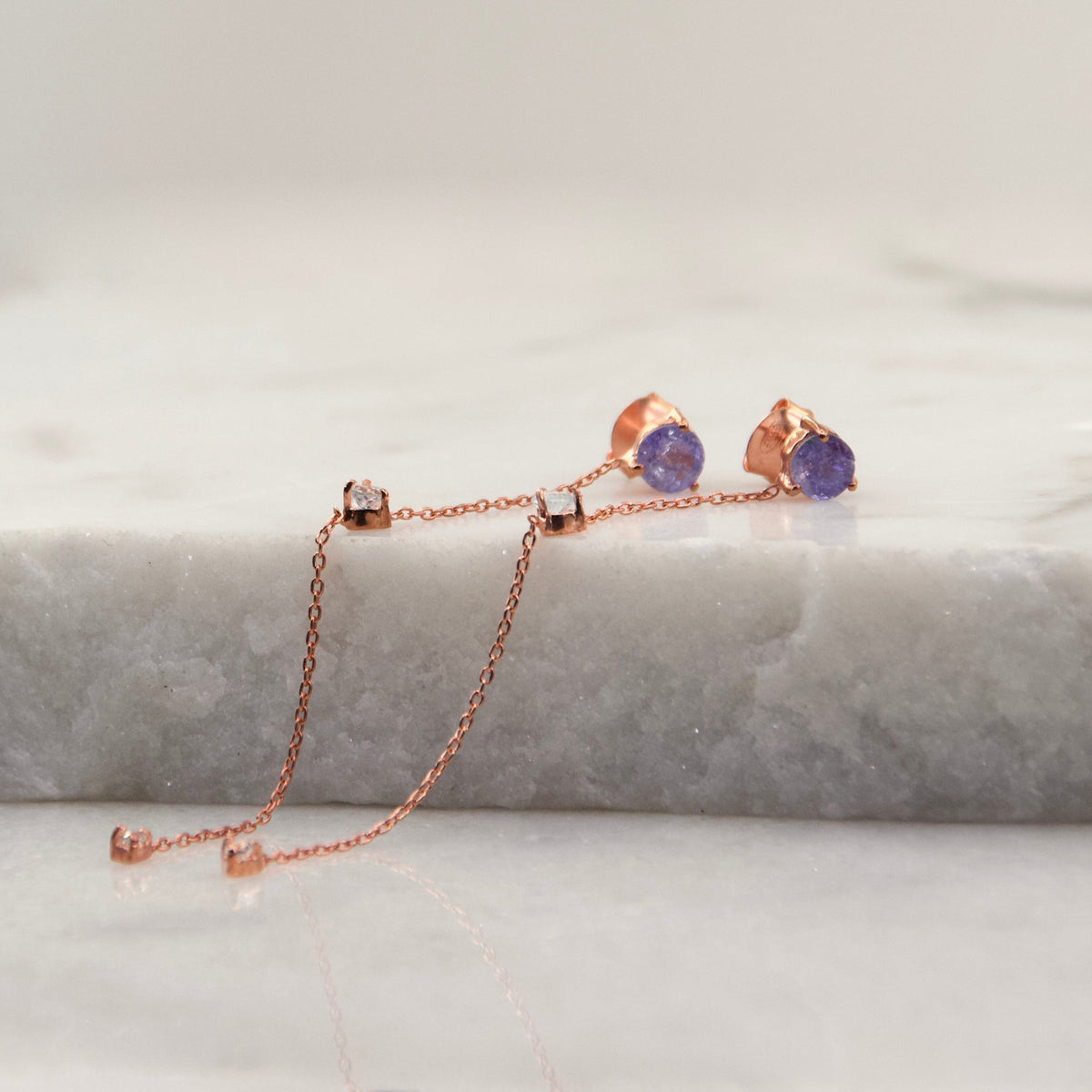 All That Glitters Tanzanite Earring