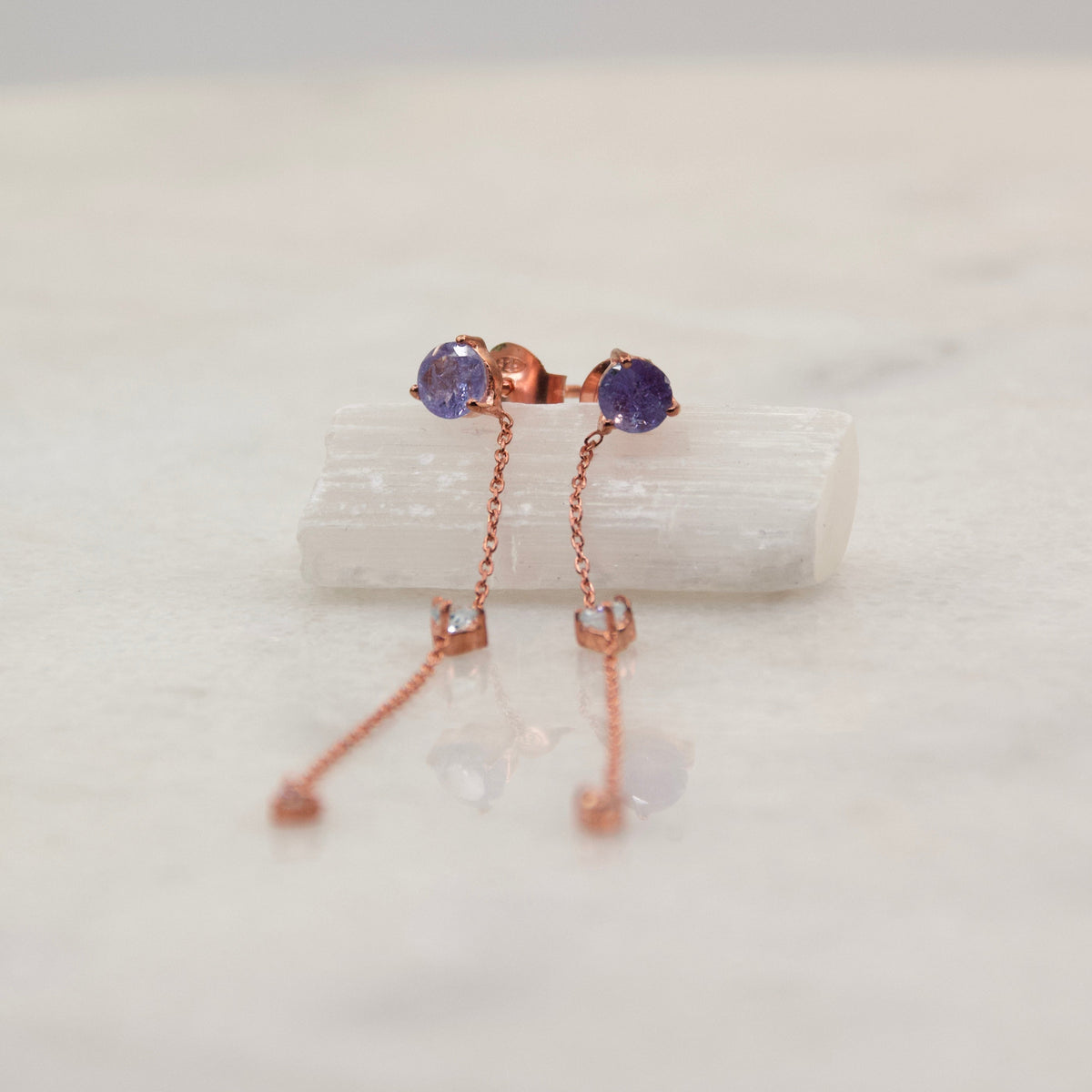 All That Glitters Tanzanite Earring