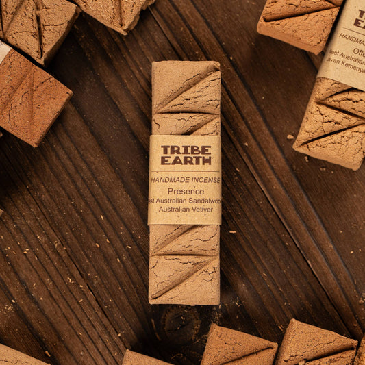 Presence - Australian Vetiver Grass & WA Sandalwood Incense Planks