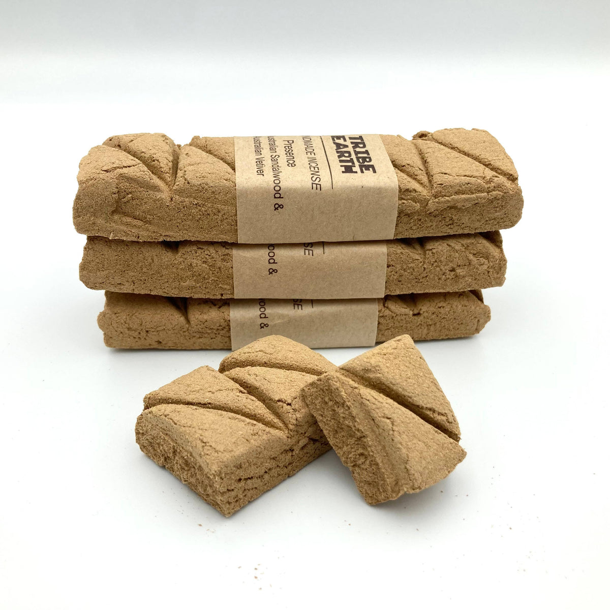 Presence - Australian Vetiver Grass & WA Sandalwood Incense Planks