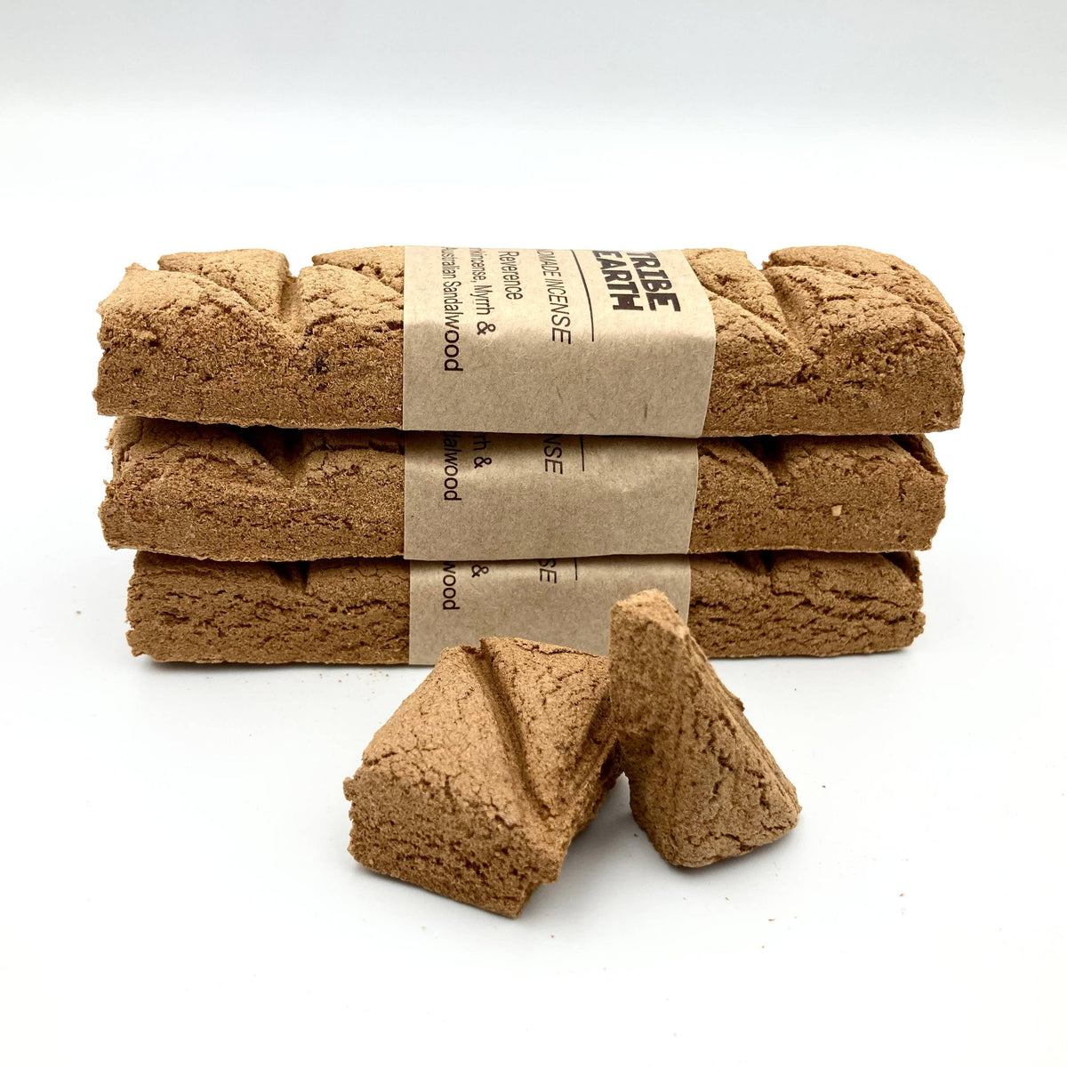 Reverence- Sandalwood, Frankincense and Myrrh Handmade Incense Planks