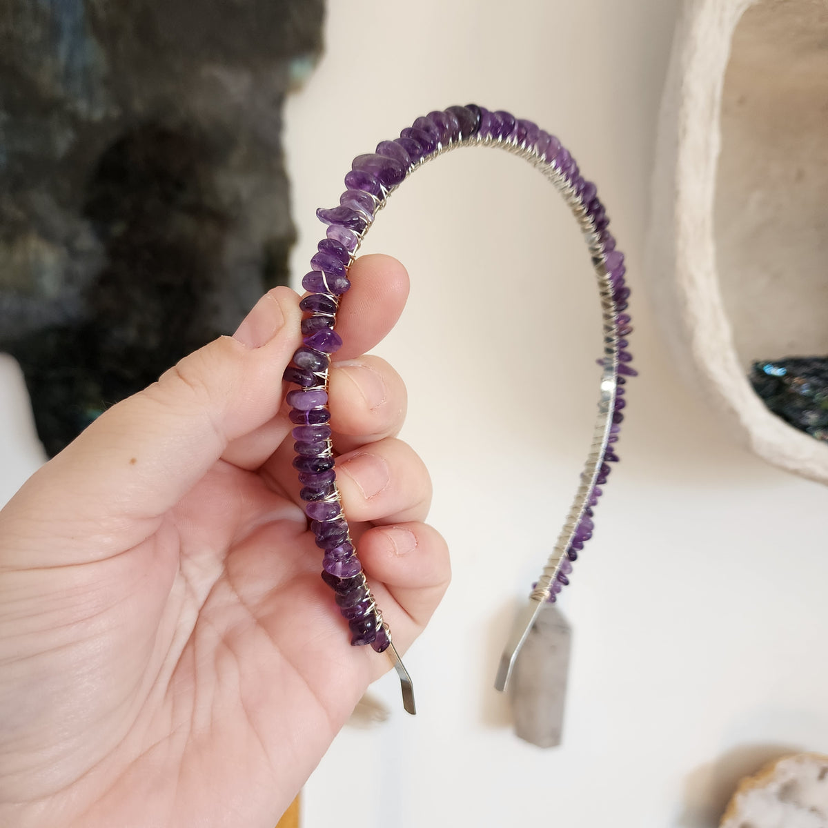 Amethyst Headband