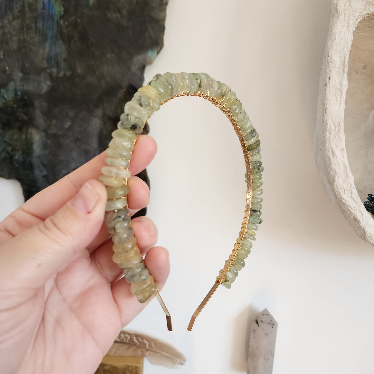 Prehnite Headband