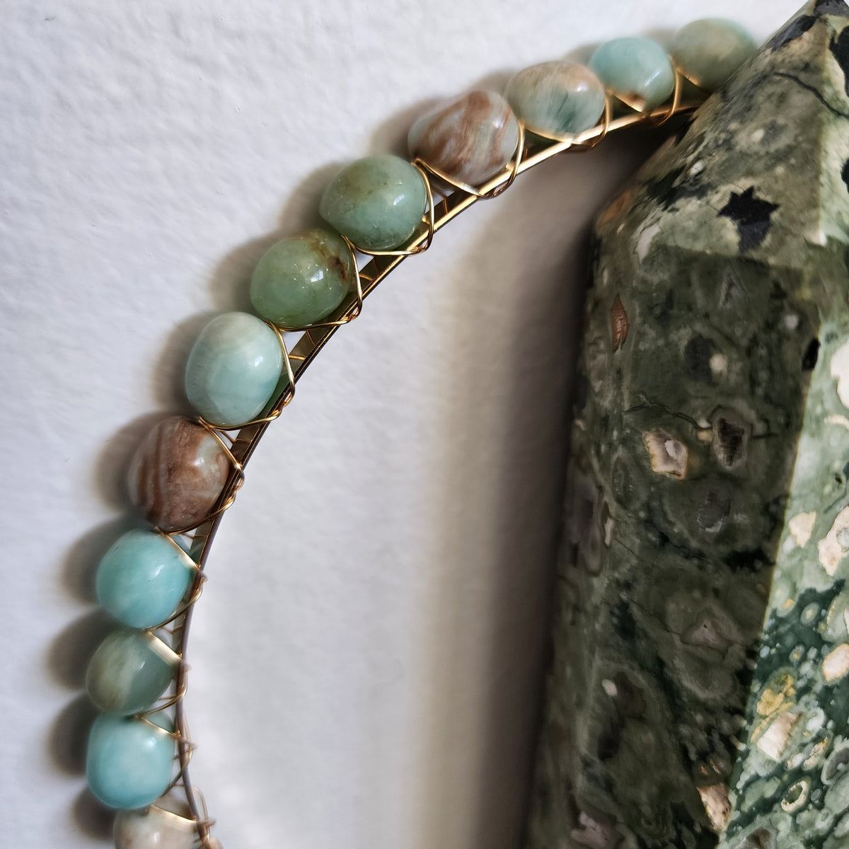 Amazonite Headband