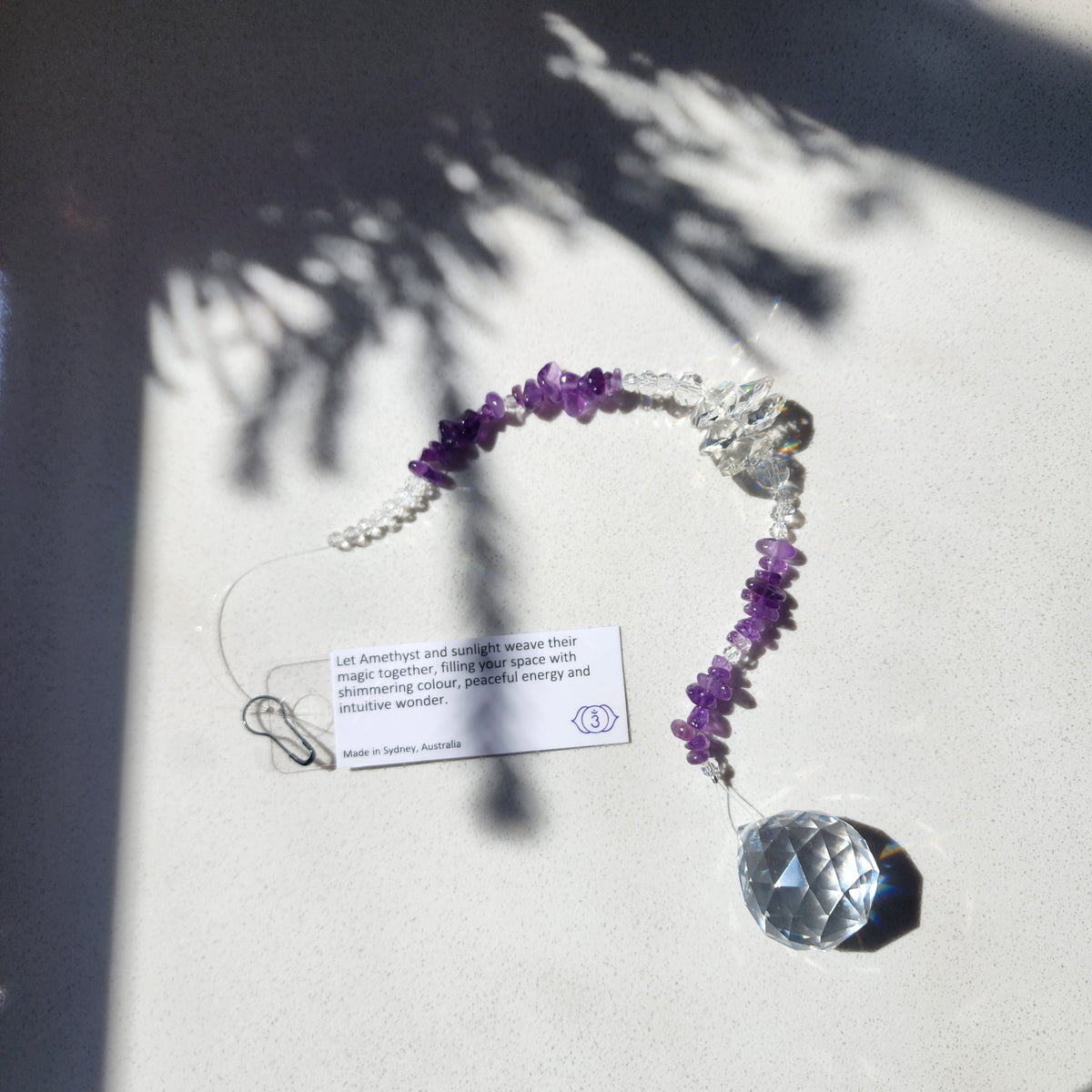 Amethyst Suncatcher