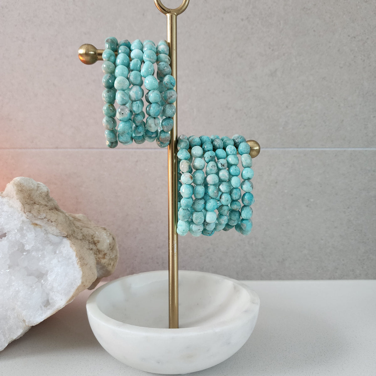 Amazonite Nugget Bracelet