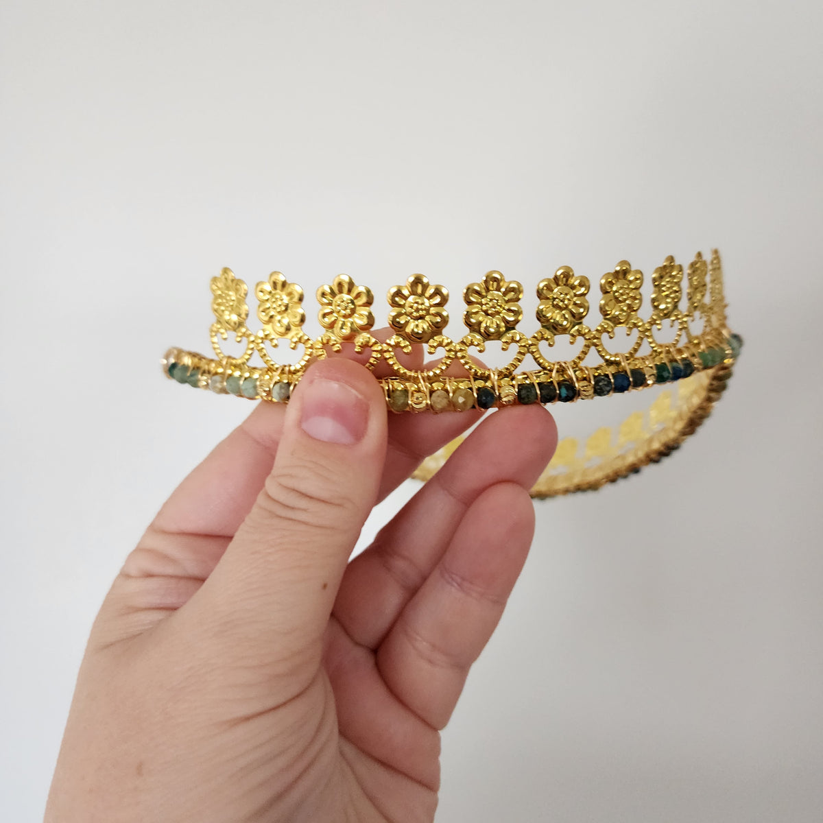 Chrysocolla Crown