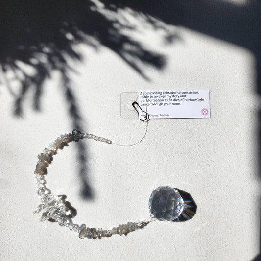 Labradorite Suncatcher