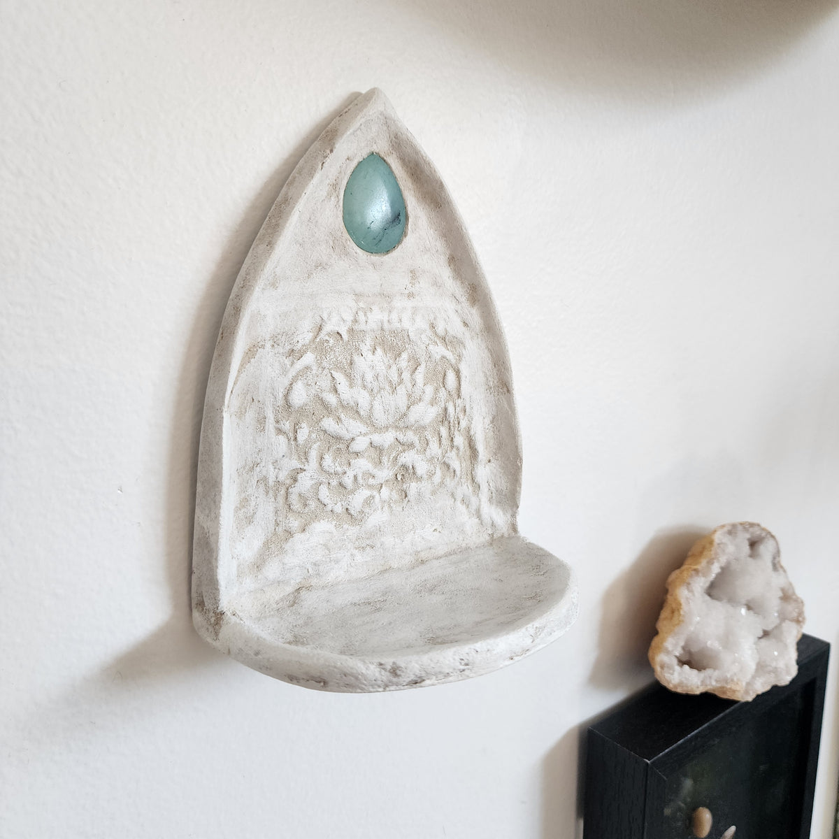 Lotus- Paper Clay Shrine