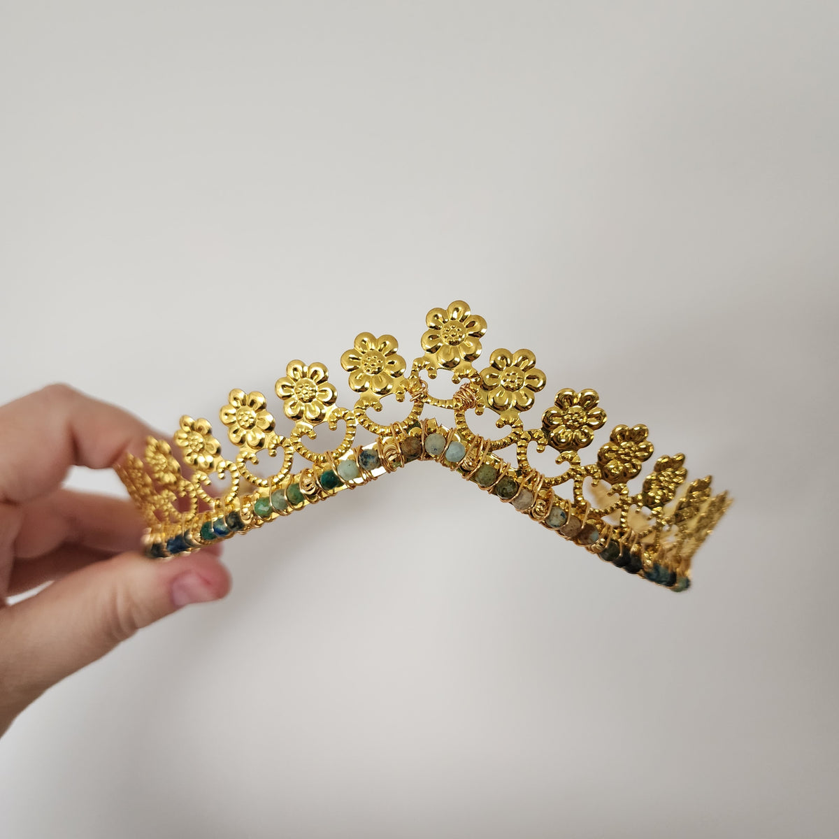 Chrysocolla Crown