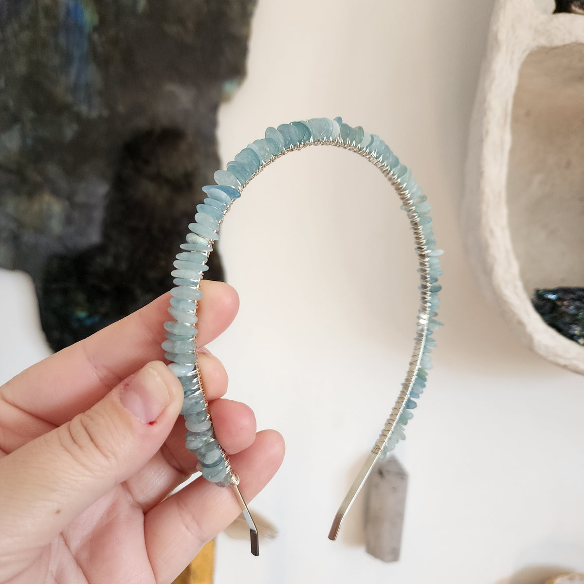 Aquamarine Headband